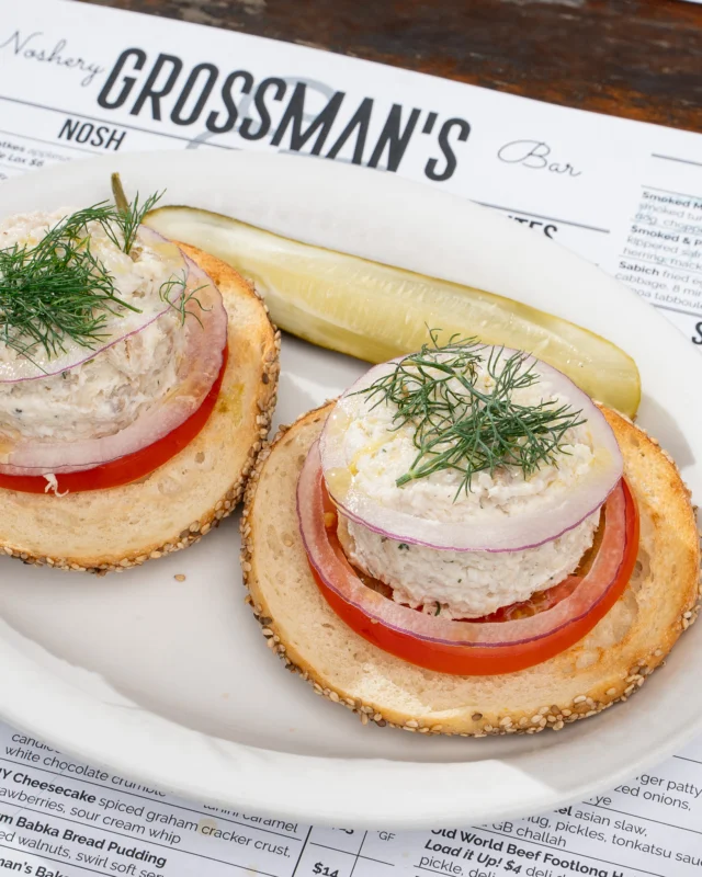 Let’s hear it for a true classic. 🐟
Our Smoked Whitefish Salad served open-faced on a toasted Grossman’s Bakery bagel with tomato and sliced onion hits every nostalgic note. Simple, satisfying, and bringing a little bit of NY to Sonoma County. 
.
.
.
.
.
.
.
.
📸: @savery.media