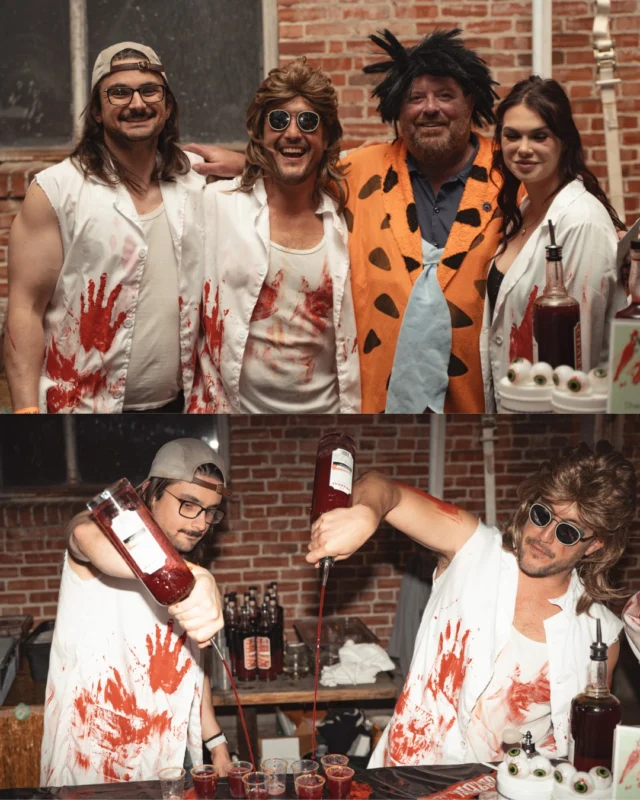 We had a blast at this year’s Wizards of Elixirs cocktail competition with our friends at @charbaydistillery. 🧪🍸

Our drink, The Forbidden Formula, featured Charbay Blood Orange Mandarin Vodka, Licor 43, Giffard Caribbean Pineapple, lime, habanero, tamarind, blackberry, and a vanilla clove tincture, topped with homemade pineapple Pop Rocks (plus a petri dish jello shot for good measure).

Huge congratulations to Fern Bar, 1331 Cocktails, and Lo & Behold on their wins! Thanks to everyone who stopped by our booth and kept the spooky spirit alive. Happy Halloween from all of us at Grossman’s! 🎃

📸: @savery.media